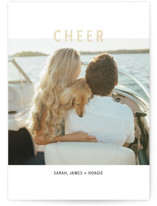 Kinfolk Christmas Foil-Pressed Holiday Cards