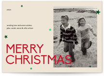 Sparkles Foil-Pressed Holiday Cards