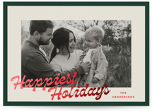 fancy pants Foil-Pressed Holiday Cards