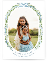 Frosted Foil-Pressed Holiday Cards