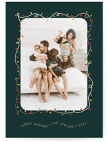 Crazy Lights Foil-Pressed Holiday Cards