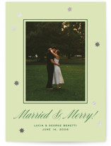 Fleur Foil-Pressed Holiday Cards
