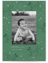 Disney's Mickey and Pluto Foil-Pressed Holiday Cards