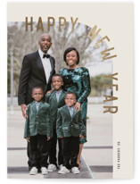 Curve Foil-Pressed Holiday Cards