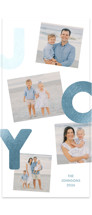 Jumbled Joy Foil-Pressed Tall Holiday Cards