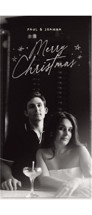 Imagine Foil-Pressed Tall Holiday Cards