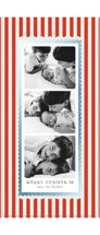 The snapshots Foil-Pressed Tall Holiday Cards