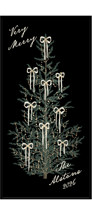 Tall Tree Foil-Pressed Tall Holiday Cards