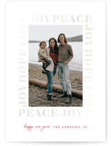 Subtle Surround Gloss-Press Holiday Cards®
