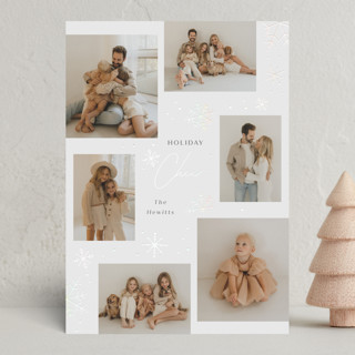Snowflake Flurry Gloss-Press Holiday Cards®