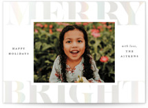 Merry & Bright Holiday Gloss-Press Holiday Cards®