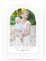 frosted arch Gloss-Press Holiday Cards®