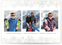 Snow Flurry Gloss-Press Holiday Cards®