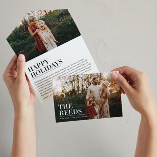 Simple Stack All-in-One Holiday Cards