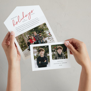 Bela Escrita All-in-One Holiday Cards