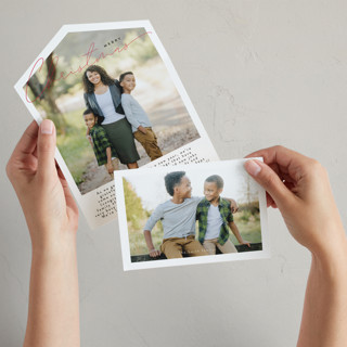 white frame All-in-One Holiday Cards