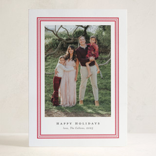 Ever classic Letterpress Holiday Photo Cards