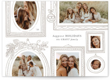 Gallery Wall Letterpress Holiday Photo Cards
