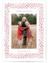spotted wishes Letterpress Holiday Photo Cards