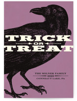 Trick or Treat Raven by Alex Elko Design