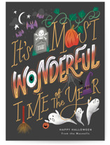 Wonderful Time of the Year Halloween Cards