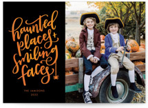 Smiling Faces Halloween Cards
