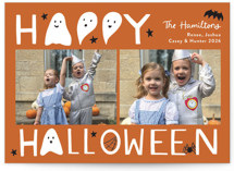 happy halloween ghosted Halloween Cards