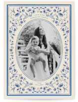 Peaceful Blooms in Blue by Sabrin Deirani