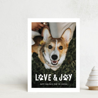 Puppy Love and Joy Holiday Petite Cards