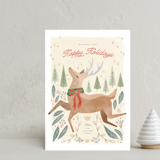 Merry Deer Holiday Petite Cards