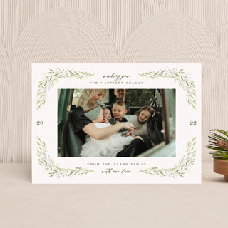 wreath wrap Holiday Petite Cards