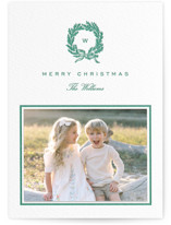 Bristol Letterpress Holiday Photo Mount Cards