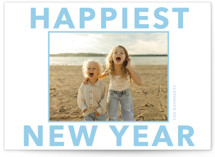 Shiny Holiday Holiday Photo Mount Cards
