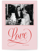 Joyful Beauty Holiday Photo Mount Cards