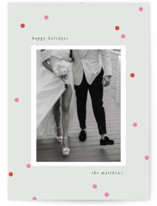 Confetti Holiday Photo Mount Cards