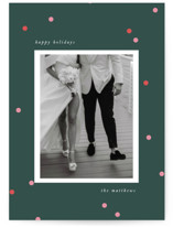 Confetti Holiday Photo Mount Cards