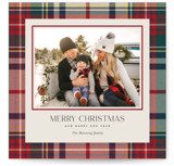 Tartan Traditions Holiday Photo Mount Cards