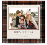 Tartan Traditions Holiday Photo Mount Cards