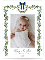 Bows & Ribbon Holiday Photo Mount Cards