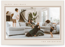 Airy Holiday Photo Mount Cards