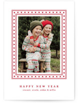 Festive Mickey frame Holiday Photo Mount Cards