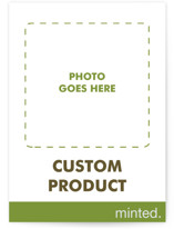Portrait Custom Holiday Photo Mount Cards