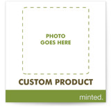 Portrait Custom Holiday Photo Mount Cards