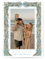 Garland Frame Holiday Photo Mount Cards