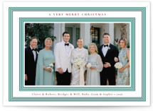 Very Merry Frame Holiday Photo Mount Cards