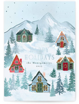 Mountaineer Foil-Pressed Holiday Cards