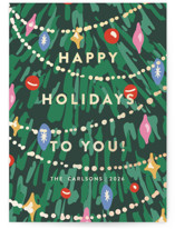 O Tannenbaum Foil-Pressed Holiday Cards