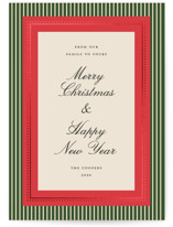 Festive Frames Foil-Pressed Holiday Cards