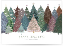 Holiday Trees Holiday Cards