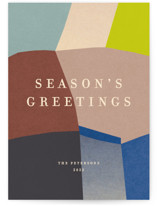 Color Fields Holiday Cards